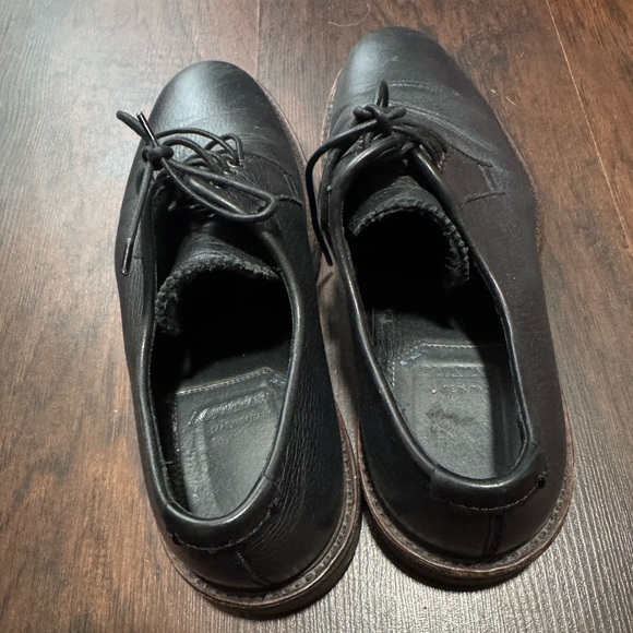 Aquatalia Men’s Leon Black Leather Lace Up Waterproof Shoes Size 9 main image 5